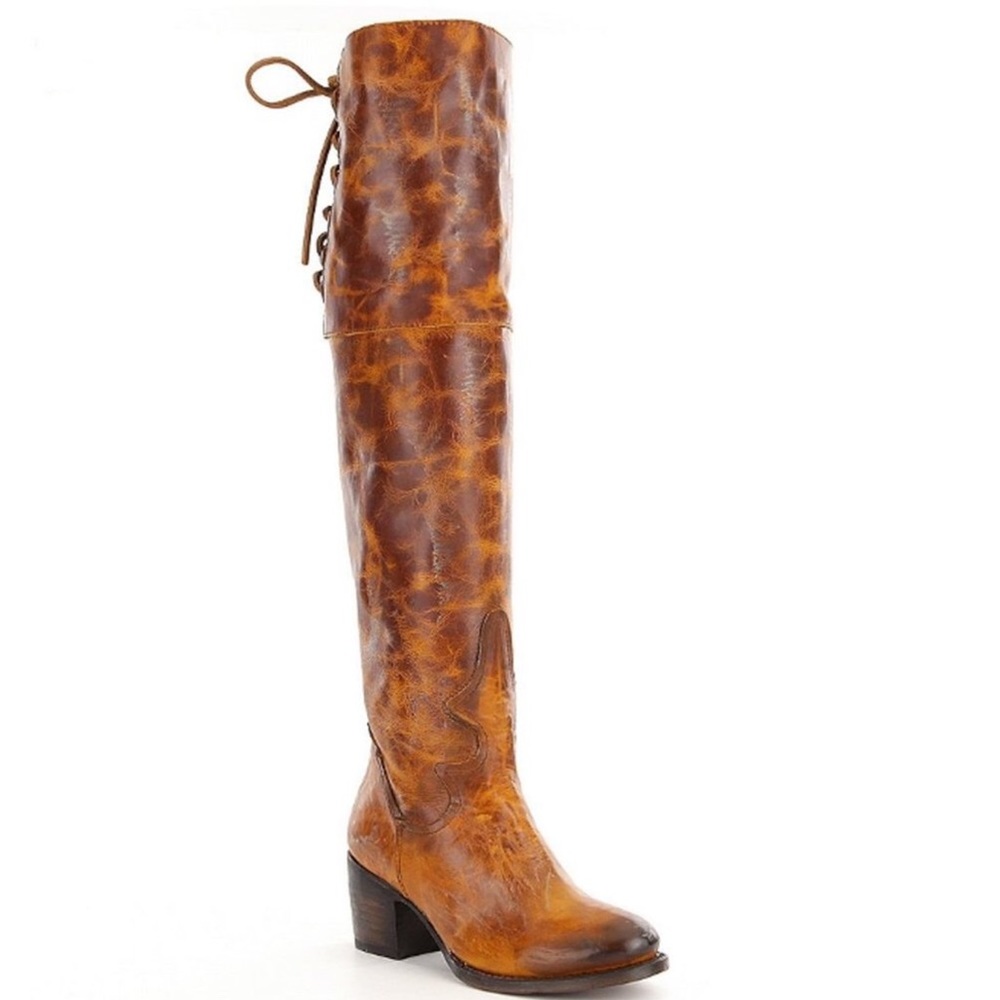 Freebird Leather Over The Knee Boots